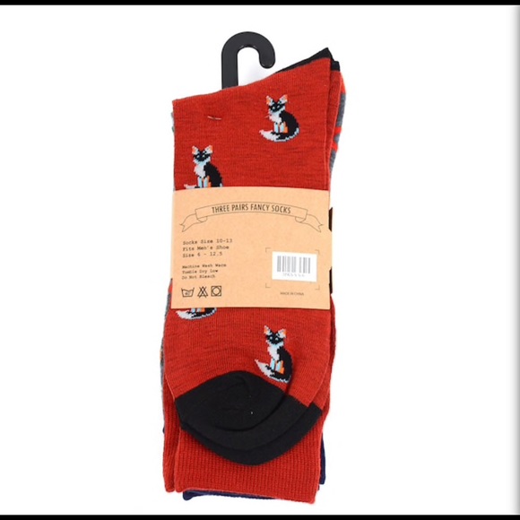 Men’s Fancy Socks! 3 pack assorted. - Picture 5 of 6